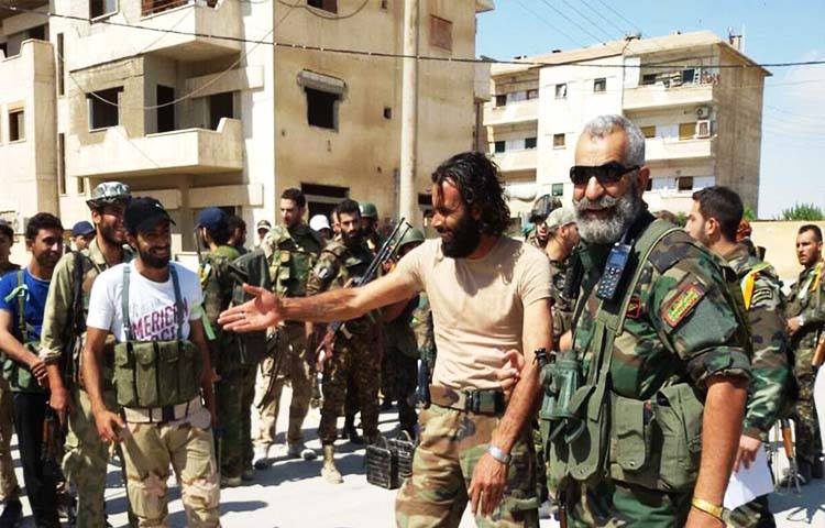 العميد في قوات النظام السوري عماد زهر الدين