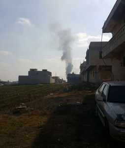 الانفجار في مدينة اعزاز، الأربعاء 30 كانون الأول 2015