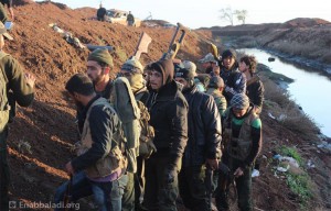 عناصر من المعارضة
المسلحة في ريف
حلب الجنوبي
20 كانون الأول
2015