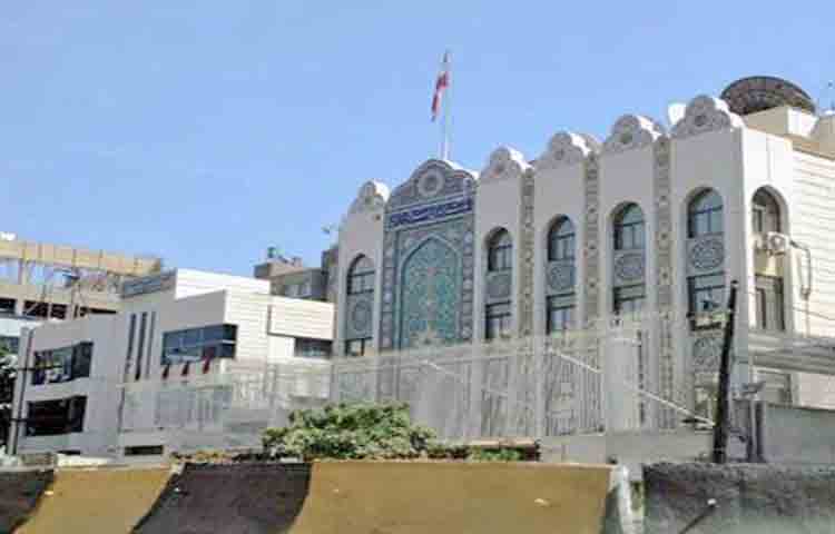السفارة الإيرانية في دمشق على أوتستراد المزة (إنترنت)