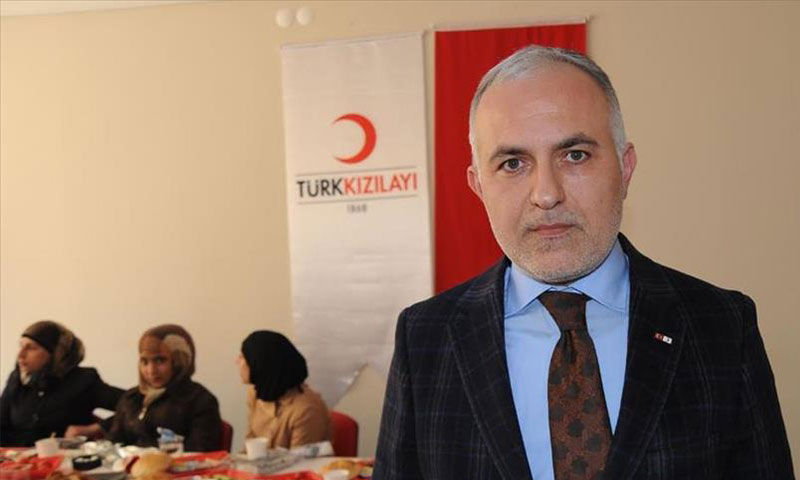 نائب رئيس الهلال الاحمر التركي( الاناضول)
