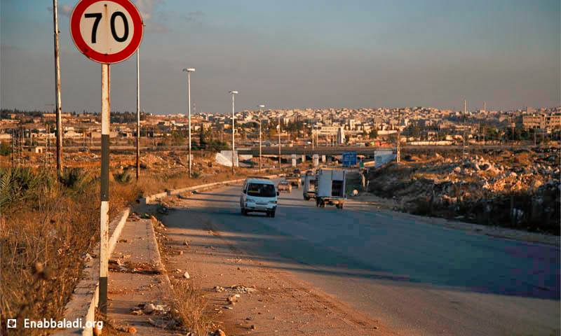 طريق الكاستيلو في حلب (أرشيف عنب بلدي).