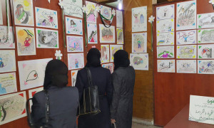 معرض فنون الثورة السورية في الغوطة الشرقية
28 آذار 2016 