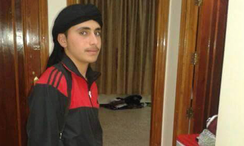 سليمان الحلواني، 17 عامًا، في سجون أحرار الشام، بتهمة مبايعة تنظيم "الدولة".