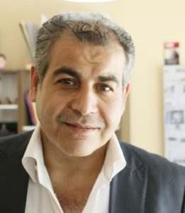 رئيس تحرير صحيفة صدى الشام، عبسي سميسم، عنب بلدي. 