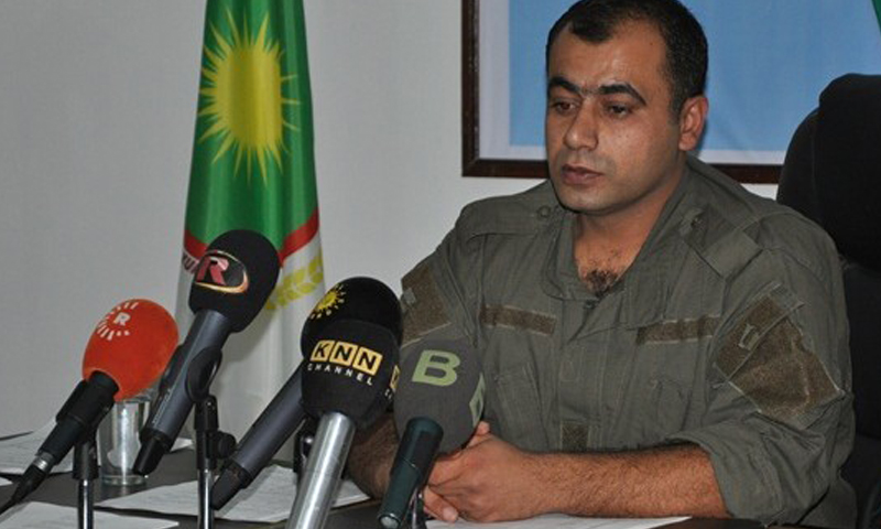 جوان إبراهيم، القائد العام لقوات "أسايش" الكردية.