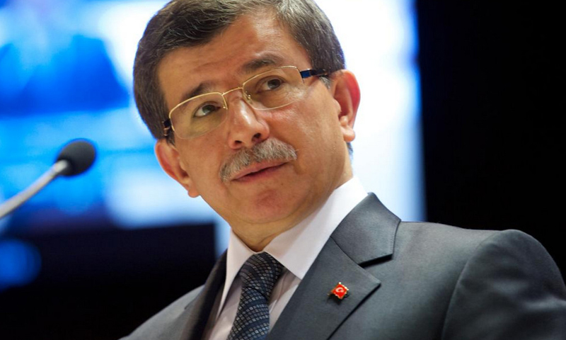 أحمد داود أوغلو، رئيس الوزراء التركي.