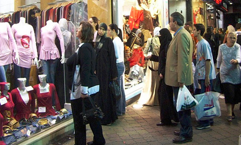 سوق في دمشق (انترنت)