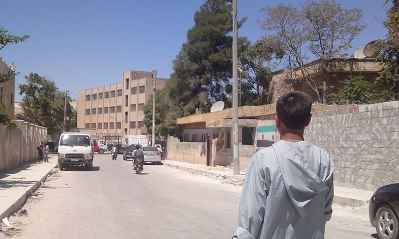 صورة أرشيفية لمدينة منبج قبيل دخول تنظيم "الدولة الإسلامية" إليها.