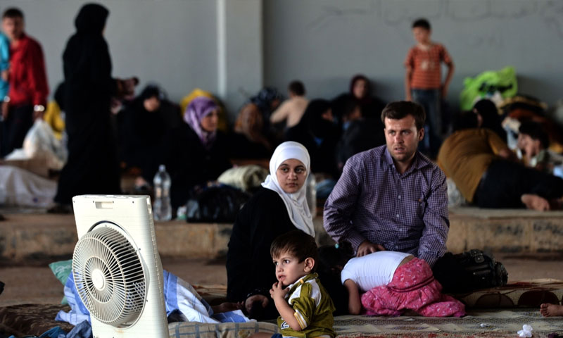 اللاجئون السوريون في تركيا "انترنت"
