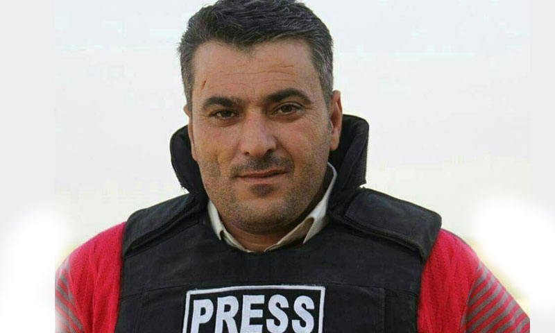 الناشط الإعلامي إبراهيم العمر (ناشطون)