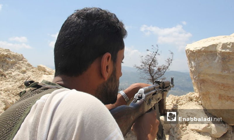مقاتلون على جبهة الساحل - الخميس 30 حزيران (عنب بلدي)