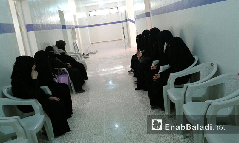 مشفى بنفسج للأمومة في أريحا بريف إدلب - الجمعة 15 تموز (عنب بلدي).