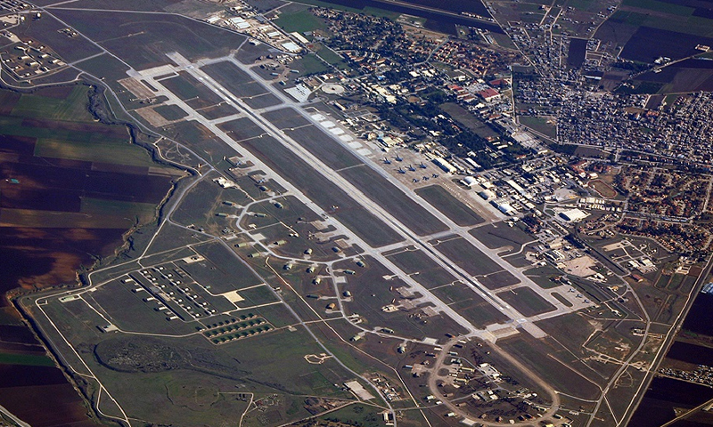 قاعدة انجرليك الجوية في تركيا (غوغل)