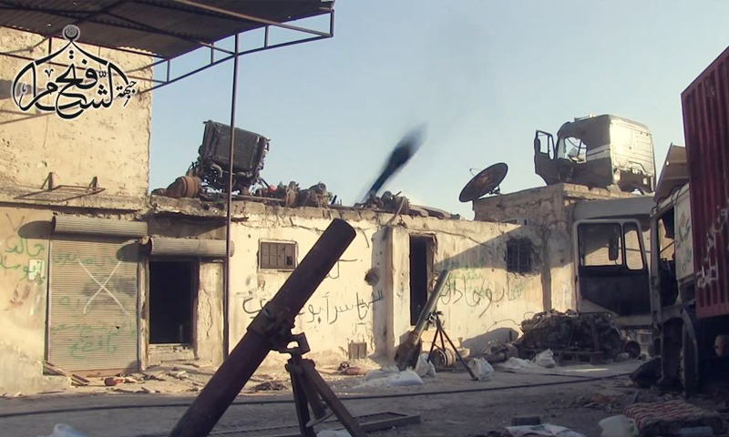 "جيش الفتح" يستهدف مواقع قوات الأسد في الراموسة بحلب- الثلاثاء 2 آب (فتح الشام)