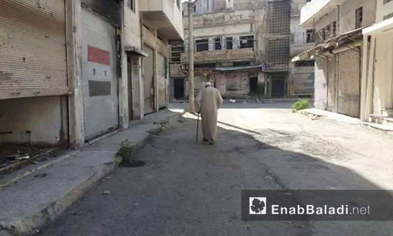 حي باب السباع في حمص - تموز 2016 (عنب بلدي)