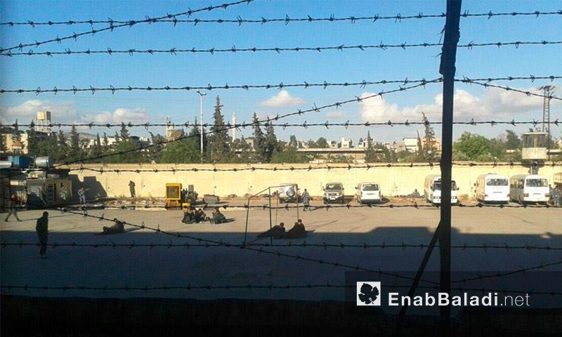 تمركز قوات الأسد في محيط سجن حماة - 6 أيار 2016 (عنب بلدي)