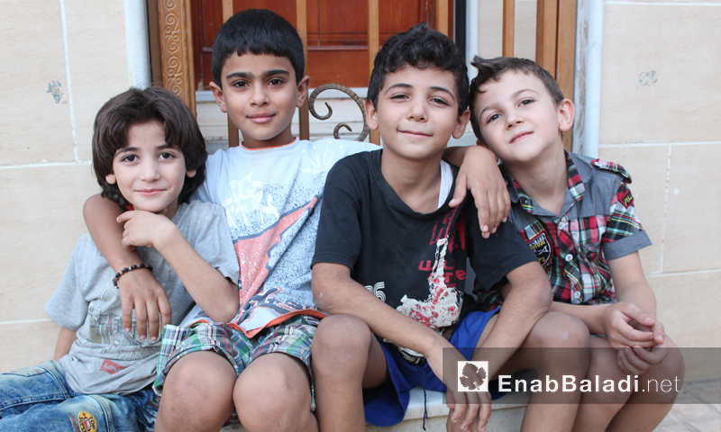 أطفال سوريون في مدينة القامشلي - 1 أيلول 2016 (عنب بلدي)