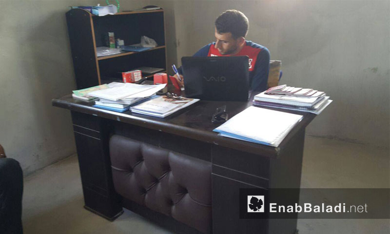 مكتب فريق سجل داريا المدني في ريف إدلب - الخميس 22 أيلول (عنب بلدي)