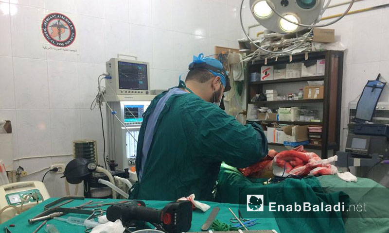 أطباء في حلب المحررة ينجحون في إجراء عملية معقدة- الأحد 11 أيلول (عنب بلدي)