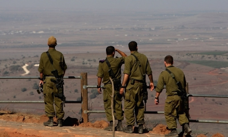تعبيرية: جنود إسرائيليون في هضبة الجولان المحتل (وسائل إعلام إسرائيلية)