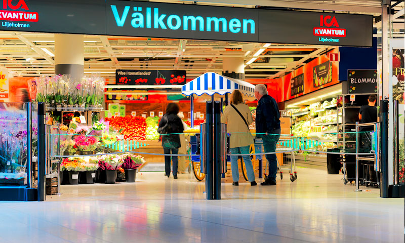 سلسلة متاجر "ICA" للمواد الغذائية في السويد (إنترنت)