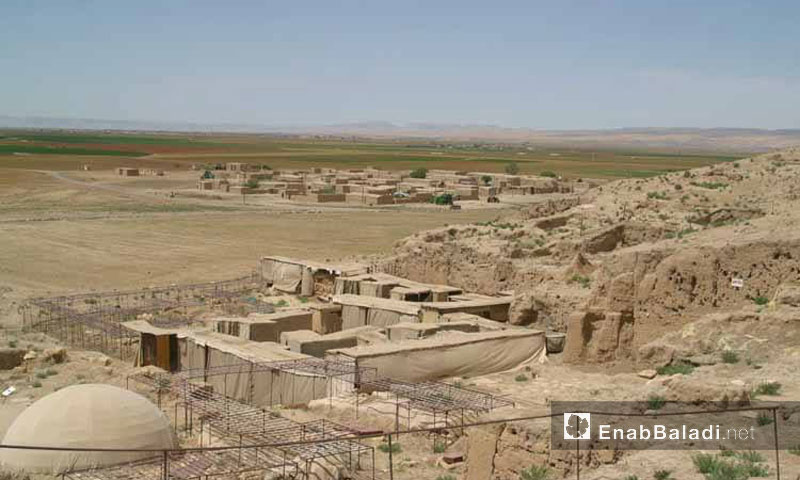 موقع أثري في مدينة الحسكة (عنب بلدي)