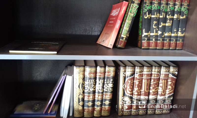 مكتبة "قرطبة" في مدينة إدلب - تشرين الأول 2016 (عنب بلدي)