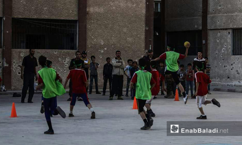 مهرجان الغوطة الرياضي في ريف دمشق - تشرين الأول 2016 (عنب بلدي)