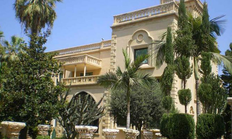 منزل رفيق الحريري وسط العاصمة دمشق (وكالات)