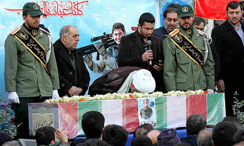أرشيفية- تشييع جنزال إيراني قتل في سوريا (كيهان)