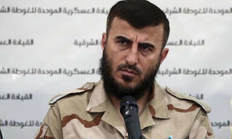 مؤسس "جيش الإسلام" زهران علوش (GETTY)