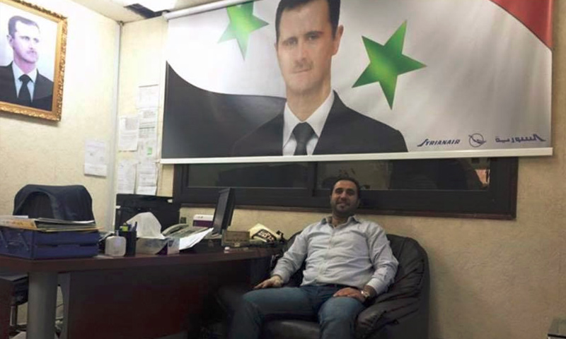 تعبيرية: السوري محمد فارس عبارة، مقيم في الرياض (صفحة الإعلامي السعودي ماجد المالكي في فيس بوك)