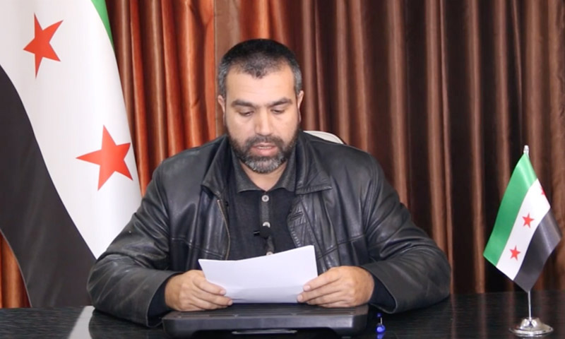 قائد جبهة "ثوار سوريا"، جمال معروف - آذار 2016 (يوتيوب)
