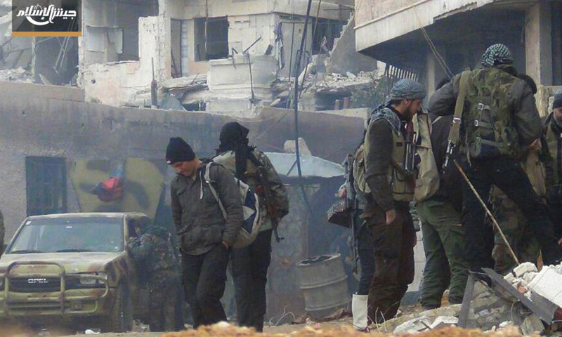 مقاتلو "جيش الإسلام" في الغوطة الشرقية - 30 كانون الثاني 2017 (جيش الإسلام)