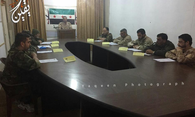 اتفاق قادة في "الجيش الحر" بدرعا على تشكيل "قوات الجنوب"- الخميس 9 شباط (يقين)