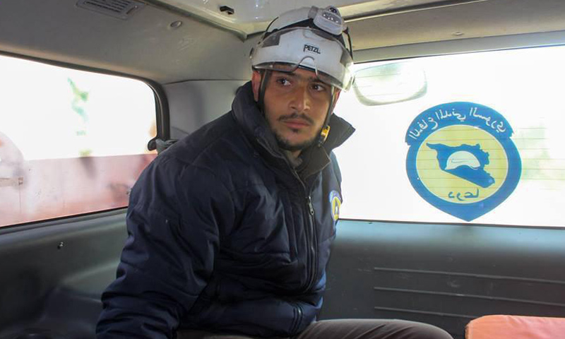 الشاب علاء أبازيد توفي متأثرًا بجراحه في درعا- الاثنين 27 آذار (الدفاع المدني)