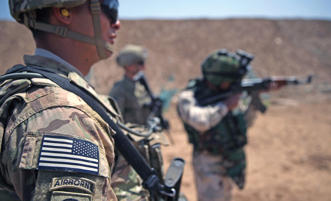قوات مشاة أمريكية في العراق (جيتي)
