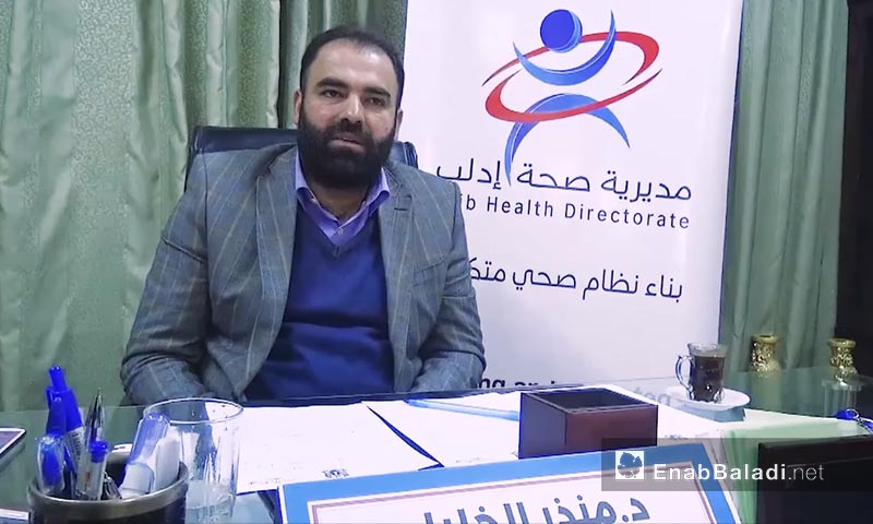 مدير صحة إدلب منذر الخليل - نيسام 2017 (عنب بلدي)