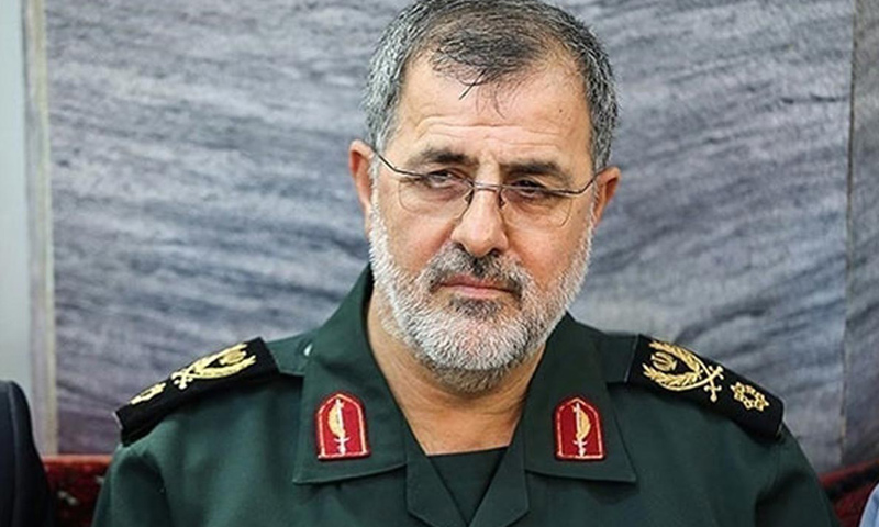 العميد محمد باكور- قائد القوات الرية في "الحرس الثوري" الإيراني (وكالات)