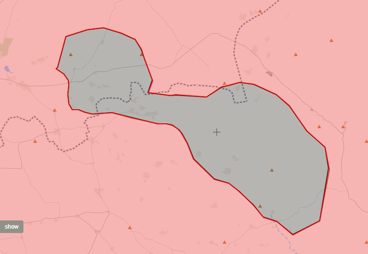 خريطة توضح نفوذ قوات الأسد وتنظيم الدولة في ريفي حمص وحماة - 4 تشرين الأول 2017 (LIVEMAP)
