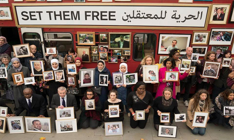 "عائلات من أجل الحرية" تطالب بالإفراج عن المعتقلين (إنترنت)