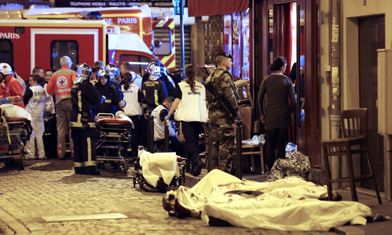 هجمات باريس - 13 تشرين الثاني 2015 (Getty)