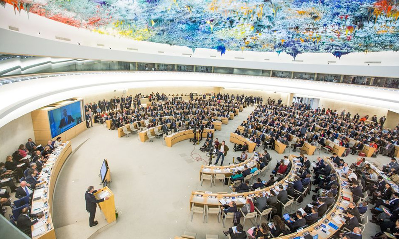 جلسة لمجلس حقوق الإنسان الدولي (UN)