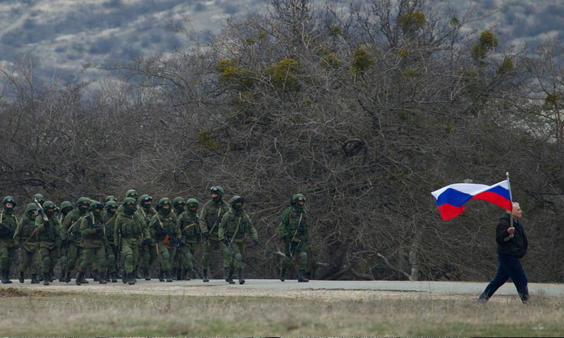 قوات روسية في شبه جزيرة القرم (FPR)