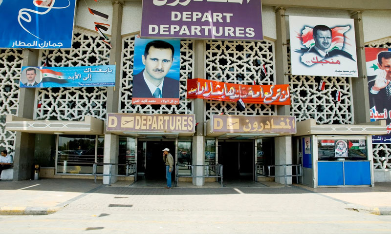 مطار دمشق الدولي (رصد نيوز)