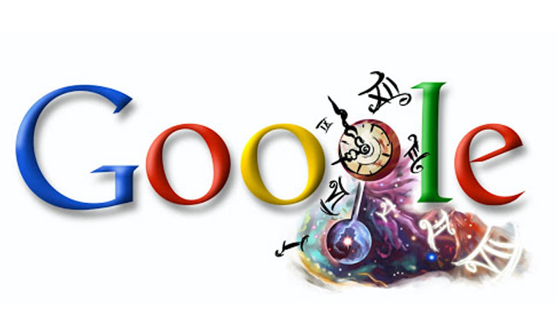 الشعار الذي احتفلت "جوجل" من خلاله بكريستيان هيغنز (Google)