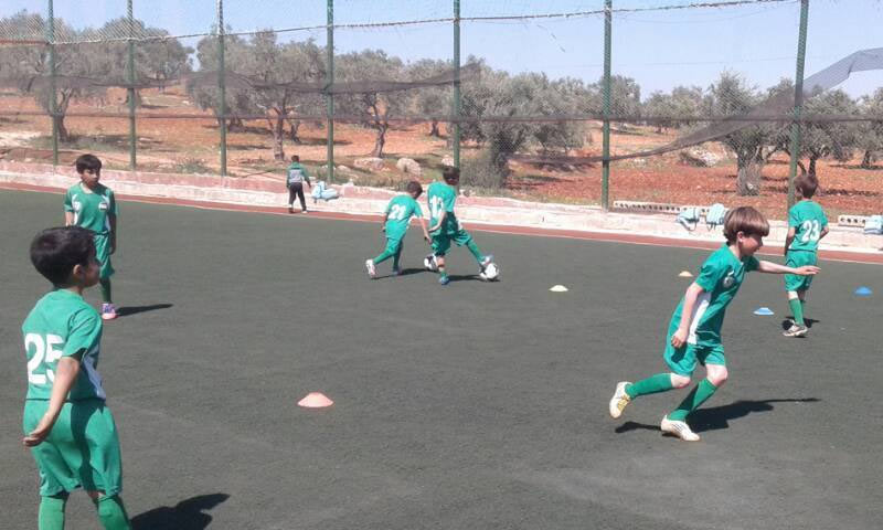 نشاطات مشروع الطفل الرياضي السوري في إدلب - 2017 (الهيئة السورية للرياضة)
