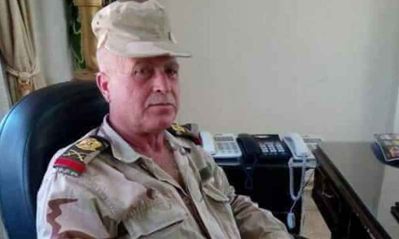 قائد الفرقة 11 دبابات العماد علي الحسين - (فيس بوك)