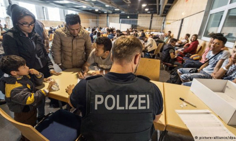 تسجيل اللاجئين في ألمانيا (DPA) الألمانية
